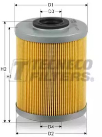 TECNECO FILTERS gs0456 -  GS0456 ФИЛЬТР ТОПЛИВНЫЙ TECNECO